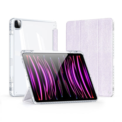 For iPad Pro 11 2020/2021/2022 DUX DUCIS Unid Series PU+TPU Smart Tablet Case(Purple) - iPad Pro 11 (2022/2021) Cases by DUX DUCIS | Online Shopping South Africa | PMC Jewellery | Buy Now Pay Later Mobicred