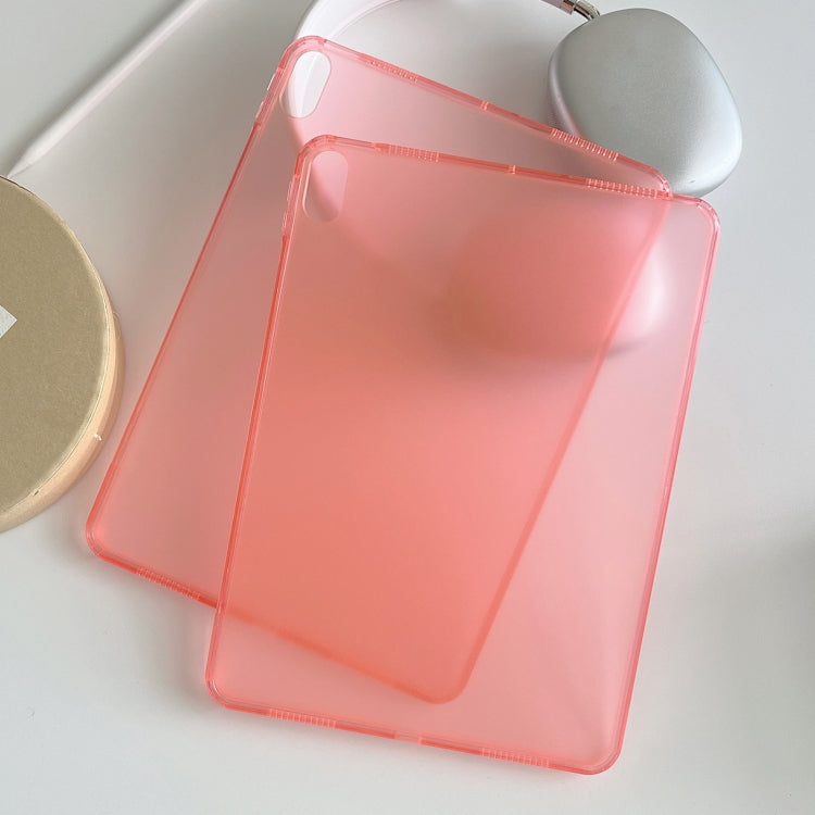 For iPad Air 11 2025 / 2024 Skin-feeling Crystal Clear Acrylic Tablet Case(Pink) - iPad Air 11 2025 / 2024 Cases by PMC TechLife | Online Shopping South Africa | PMC TechLife | Buy Now Pay Later Mobicred