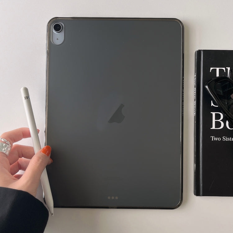 For iPad Air 11 2024 / Air 2022 10.9 Skin-feeling Crystal Clear Acrylic Tablet Case(Black) - iPad Air 11 2024 Cases by PMC TechLife | Online Shopping South Africa | PMC TechLife | Buy Now Pay Later Mobicred