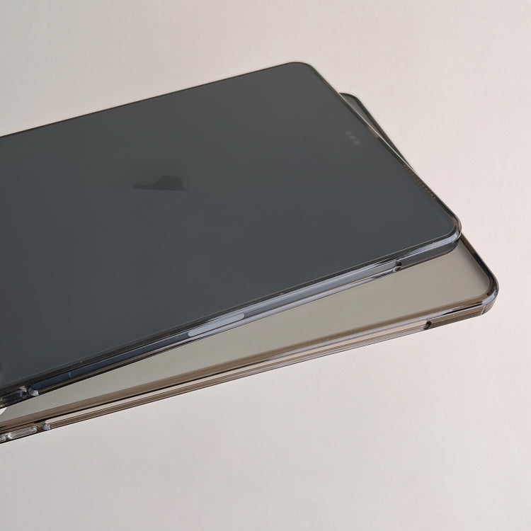 For iPad Air 11 2024 / Air 2022 10.9 Skin-feeling Crystal Clear Acrylic Tablet Case(Black) - iPad Air 11 2024 Cases by PMC TechLife | Online Shopping South Africa | PMC TechLife | Buy Now Pay Later Mobicred