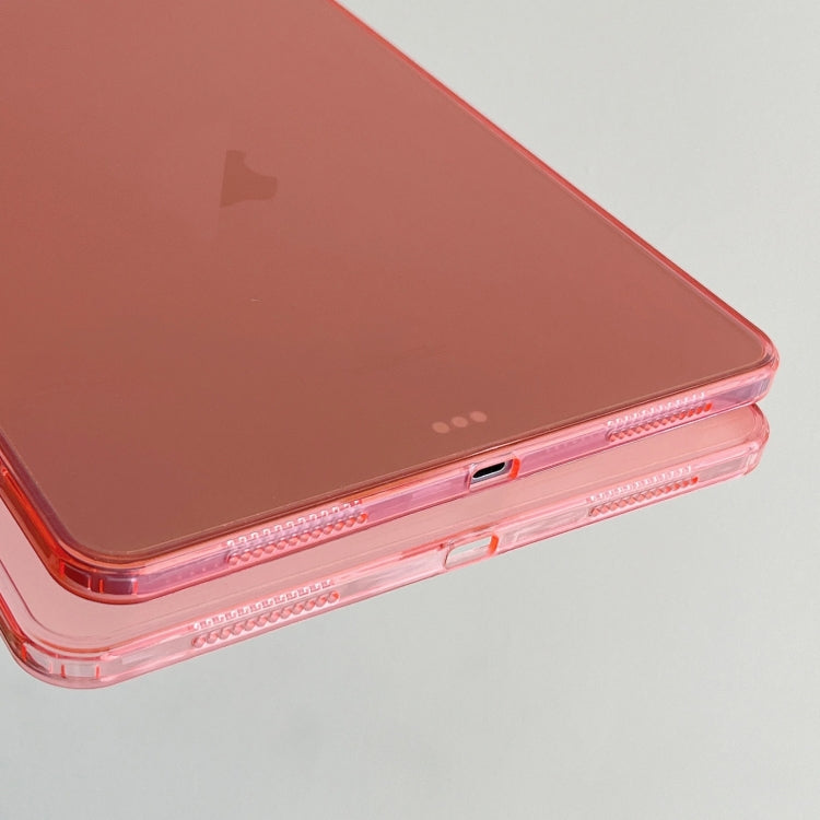 For iPad Pro 11 2024 Skin-feeling Crystal Clear Acrylic Tablet Case(Pink) - iPad Pro 11 2024 Cases by PMC TechLife | Online Shopping South Africa | PMC TechLife | Buy Now Pay Later Mobicred