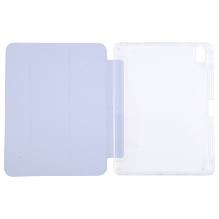For iPad Air 11 2025 / 2024 / Air 5 / 4 GEBEI Deformation Leather Tablet Case(Purple) - free shipping - PMC TechLife - Order now!