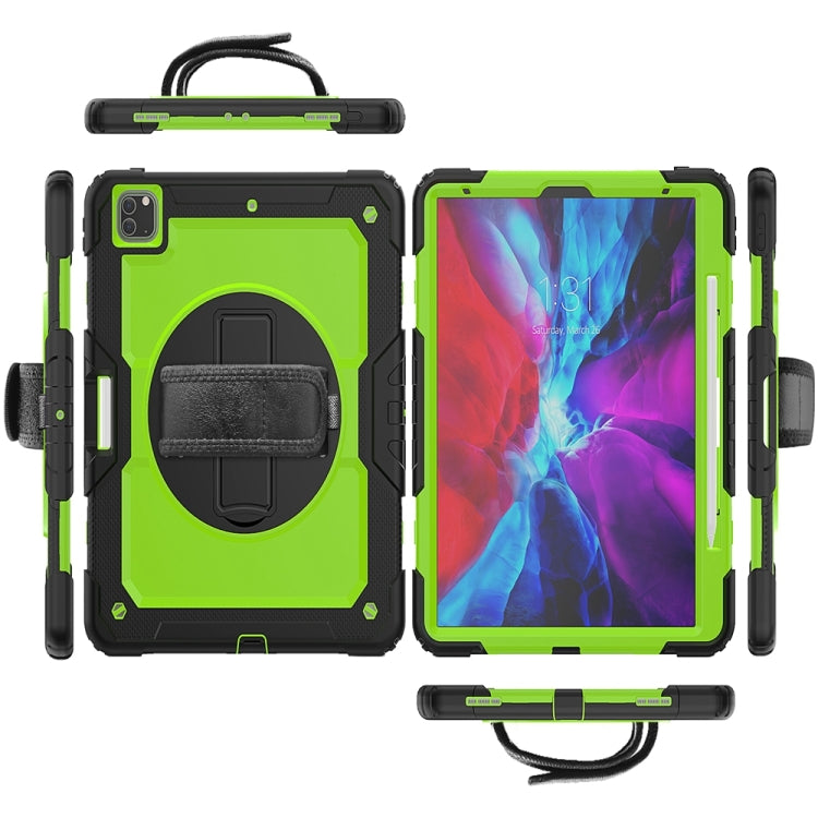 For iPad Pro 13 2024 Silicone + PC Tablet Protective Case(Yellow Green+Black) - iPad Pro 13 2024 Cases by PMC Jewellery | Online Shopping South Africa | PMC Jewellery | Buy Now Pay Later Mobicred