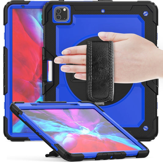 For iPad Pro 13 2024 Silicone + PC Tablet Protective Case(Dark Blue+Black) - iPad Pro 13 2024 Cases by PMC Jewellery | Online Shopping South Africa | PMC Jewellery | Buy Now Pay Later Mobicred