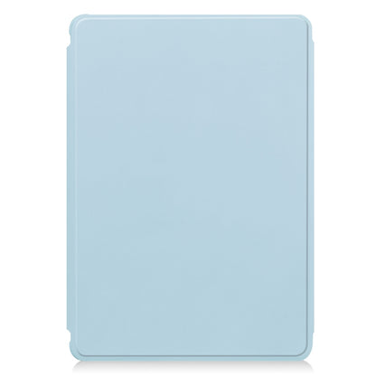 For iPad Pro 13 2024 Transparent Rotation Smart Leather Tablet Case with Keyboard(Sky Blue) - iPad Pro 13 2024 Cases by PMC Jewellery | Online Shopping South Africa | PMC Jewellery | Buy Now Pay Later Mobicred