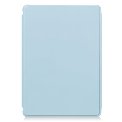 For iPad Air 13 2024 Transparent Rotation Smart Leather Tablet Case with Keyboard(Sky Blue) - iPad Air 13 2024 Cases by PMC Jewellery | Online Shopping South Africa | PMC Jewellery | Buy Now Pay Later Mobicred