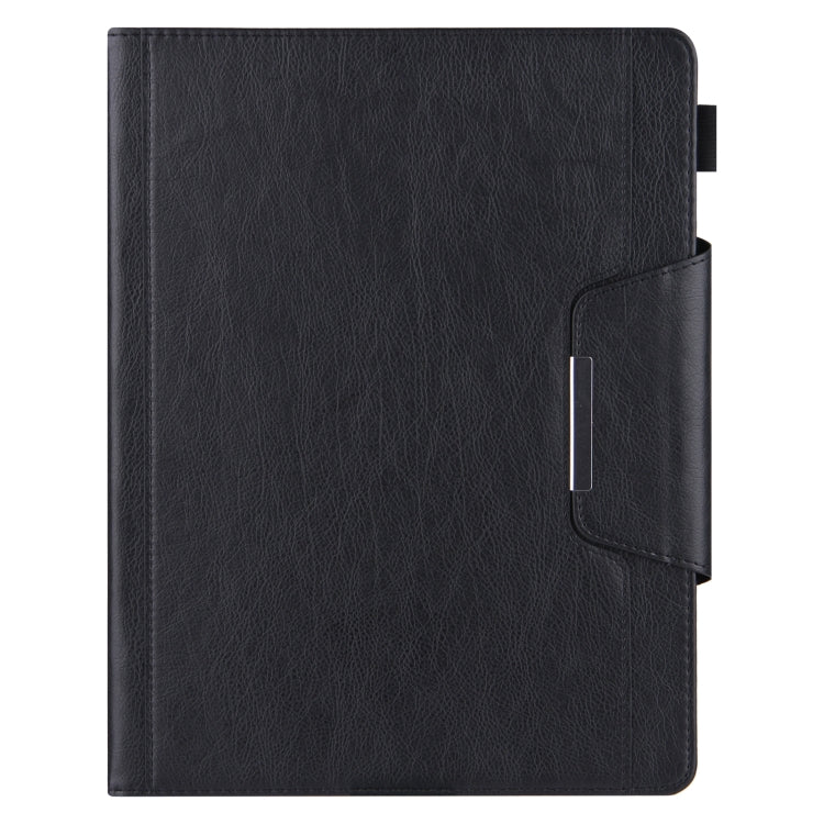 For iPad Pro 11 2024 Solid Color Metal Buckle Leather Smart Tablet Case(Black) - iPad Pro 11 2024 Cases by PMC Jewellery | Online Shopping South Africa | PMC Jewellery | Buy Now Pay Later Mobicred