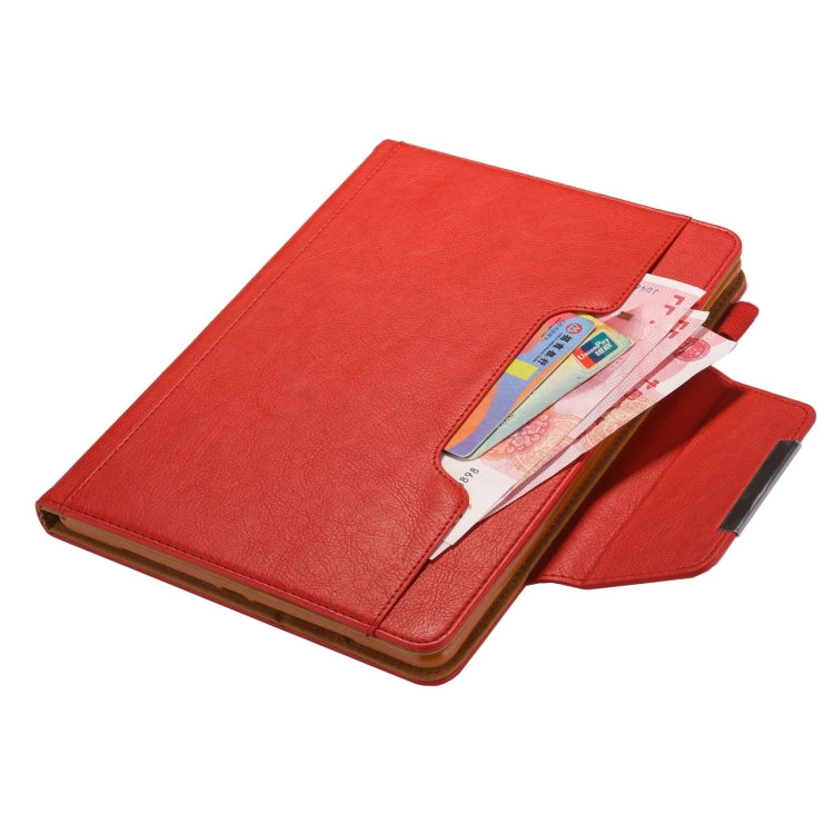 For iPad Pro 11 2024 Solid Color Metal Buckle Leather Smart Tablet Case(Red) - iPad Pro 11 2024 Cases by PMC Jewellery | Online Shopping South Africa | PMC Jewellery | Buy Now Pay Later Mobicred