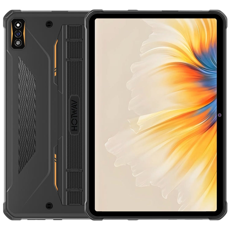 HOTWAV Tab R7 Rugged Tablet, 6GB+256GB, 10.1 inch Android 13 Unisoc Tiger T606 Octa Core 4G Network, Global Version with Google Play(Black Orange) - free shipping - PMC TechLife - Order now!