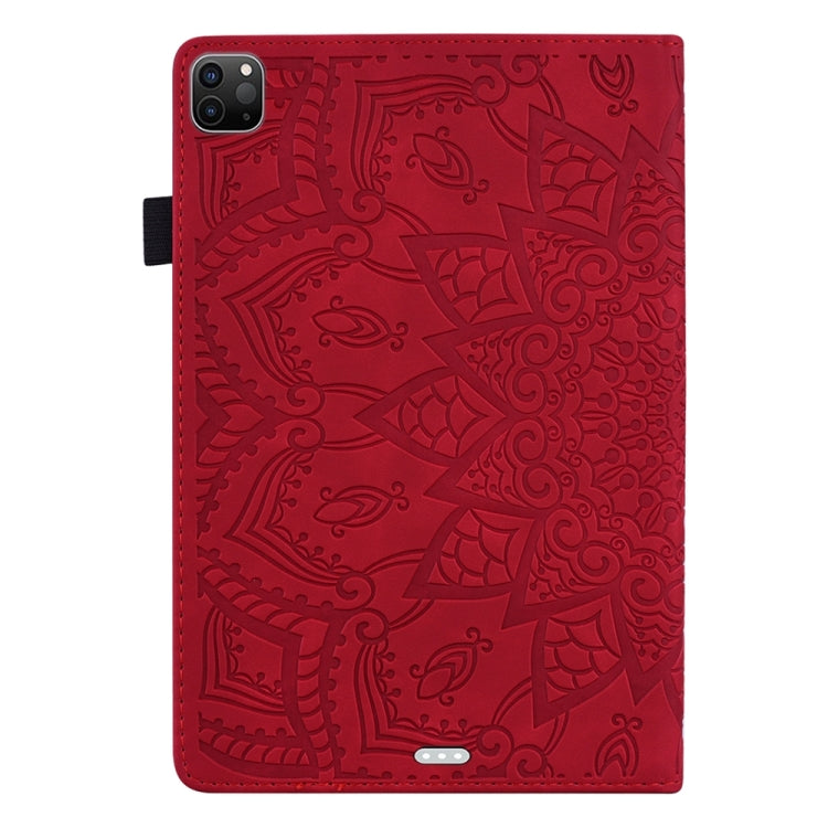 For iPad Pro 13 2024 Calf Texture Embossed Leather Tablet Case(Red) - iPad Pro 13 2024 Cases by PMC Jewellery | Online Shopping South Africa | PMC Jewellery | Buy Now Pay Later Mobicred