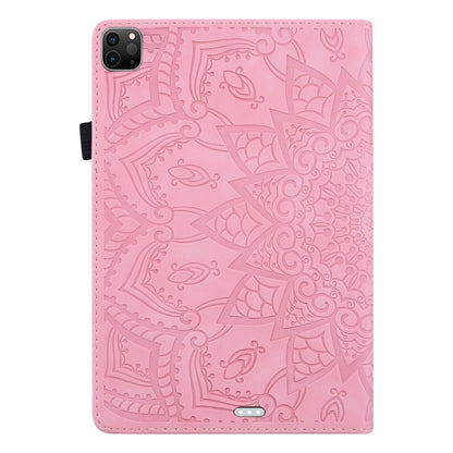 For iPad Pro 13 2024 Calf Texture Embossed Leather Tablet Case(Pink) - iPad Pro 13 2024 Cases by PMC Jewellery | Online Shopping South Africa | PMC Jewellery | Buy Now Pay Later Mobicred