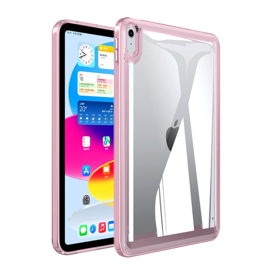 For iPad Air 11 2024 Transparent Acrylic Tablet Case(Pink) - iPad Air 11 2024 Cases by PMC Jewellery | Online Shopping South Africa | PMC Jewellery | Buy Now Pay Later Mobicred