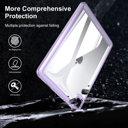 For iPad Air 11 2024 Transparent Acrylic Tablet Case(Dark Purple) - iPad Air 11 2024 Cases by PMC Jewellery | Online Shopping South Africa | PMC Jewellery | Buy Now Pay Later Mobicred