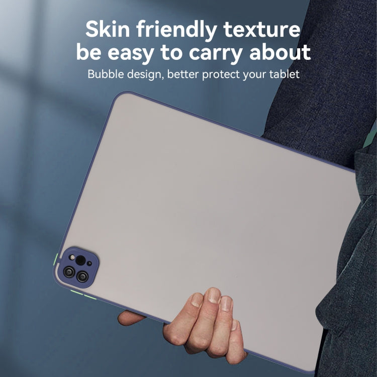 For iPad Pro 11 2024 Skin Feel 2 in 1 PC Hybrid TPU Tablet Case(Blue) - free shipping - PMC TechLife - Order now!