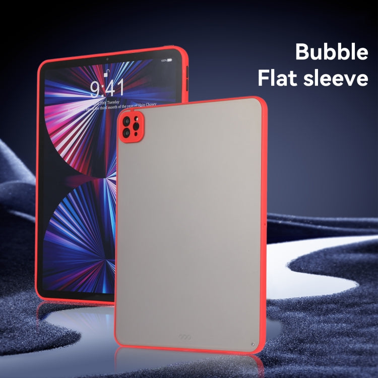 For iPad Pro 13 2024 Skin Feel 2 in 1 PC Hybrid TPU Tablet Case(Red) - iPad Pro 13 2024 Cases by PMC TechLife | Online Shopping South Africa | PMC TechLife | Buy Now Pay Later Mobicred