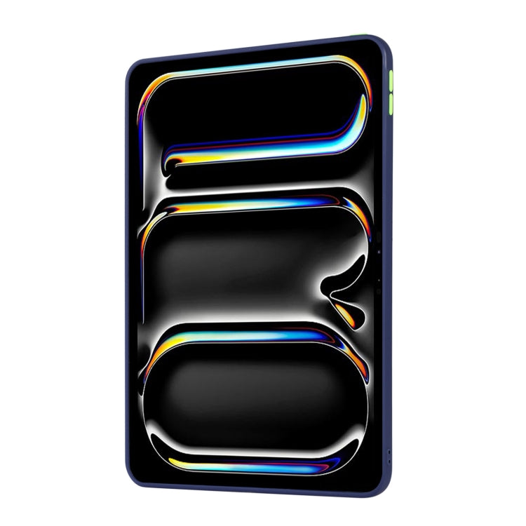 For iPad Pro 13 2024 Skin Feel 2 in 1 PC Hybrid TPU Tablet Case(Blue) - iPad Pro 13 2024 Cases by PMC TechLife | Online Shopping South Africa | PMC TechLife | Buy Now Pay Later Mobicred
