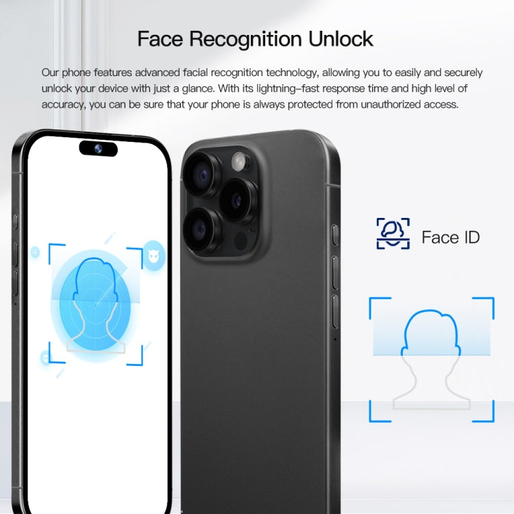 i15 Pro Max / Q5A, 6GB+128GB, 6.5 inch Screen, Face Identification, Android 10 MTK6762 Octa Core, OTG, NFC, Network: 4G, Dual SIM(Titanium Grey) -  by PMC TechLife | Online Shopping South Africa | PMC TechLife
