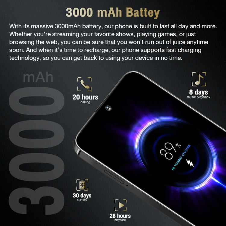 S24 Ultra / C24, 2GB+16GB, 6.8 inch Screen, Android 8.1 7731E Quad Core, Network: 3G, OTG, Dual SIM(Grey) -  by PMC TechLife | Online Shopping South Africa | PMC TechLife | Buy Now Pay Later Mobicred