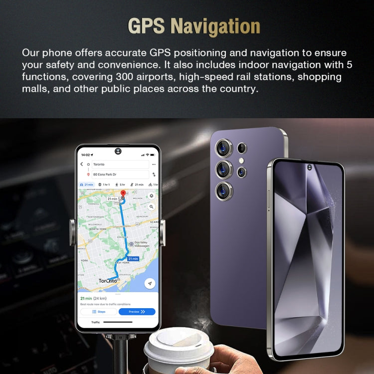 S24 Ultra / C24, 2GB+16GB, 6.8 inch Screen, Android 8.1 7731E Quad Core, Network: 3G, OTG, Dual SIM(Purple) -  by PMC TechLife | Online Shopping South Africa | PMC TechLife