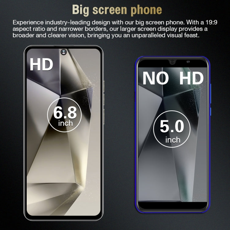 S24 Ultra / C24, 2GB+16GB, 6.8 inch Screen, Android 8.1 7731E Quad Core, Network: 3G, OTG, Dual SIM(Purple) -  by PMC TechLife | Online Shopping South Africa | PMC TechLife