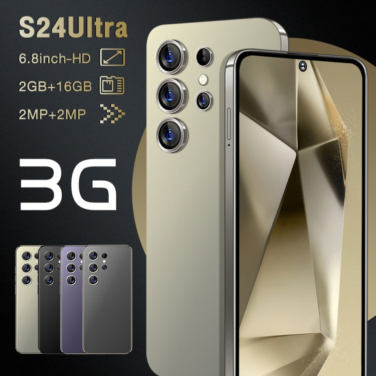 S24 Ultra / C24, 2GB+16GB, 6.8 inch Screen, Android 8.1 7731E Quad Core, Network: 3G, OTG, Dual SIM(Purple) -  by PMC TechLife | Online Shopping South Africa | PMC TechLife