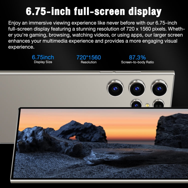 S24 Ultra / L26A, 3GB+64GB, 6.75 inch Screen, Android 8.1 MTK6753 Octa Core, Network: 4G, Dual SIM(Gold) -  by PMC TechLife | Online Shopping South Africa | PMC TechLife | Buy Now Pay Later Mobicred