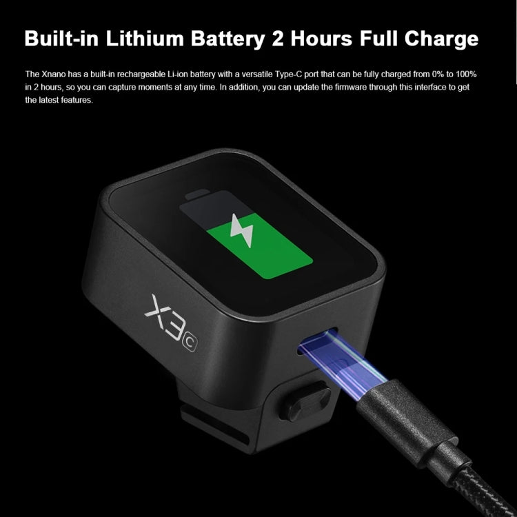 Godox X3 TTL Wireless Flash Trigger Touch Screen Flash Transmitter For Nikon(Black) - free shipping - PMC TechLife - Order now!