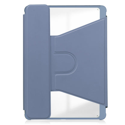 For iPad Air 13 2024 Transparent Rotation Smart Leather Tablet Case(Lavender) - iPad Air 13 2024 Cases by PMC Jewellery | Online Shopping South Africa | PMC Jewellery | Buy Now Pay Later Mobicred