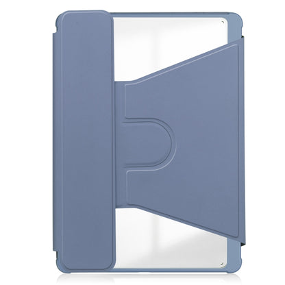 For iPad Pro 11 2024 Transparent Rotation Smart Leather Tablet Case(Lavender) - iPad Pro 11 2024 Cases by PMC Jewellery | Online Shopping South Africa | PMC Jewellery | Buy Now Pay Later Mobicred