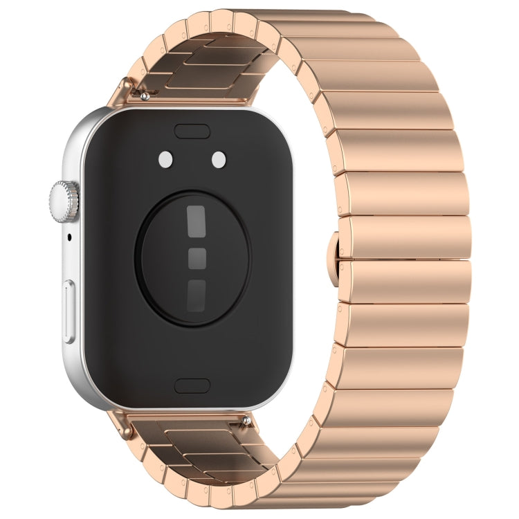 For Huawei Watch Fit3 One Bead Stainless Steel Watch Band(Rose Gold) - free shipping - PMC TechLife - Order now!