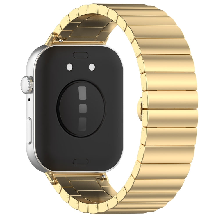 For Huawei Watch Fit3 One Bead Stainless Steel Watch Band(Gold) - free shipping - PMC TechLife - Order now!