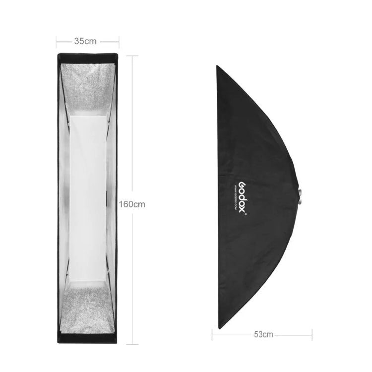 Godox SB-FW Series Bowens Mount Softbox Honeycomb Grid, Size:50x 130cm - free shipping - PMC TechLife - Order now!