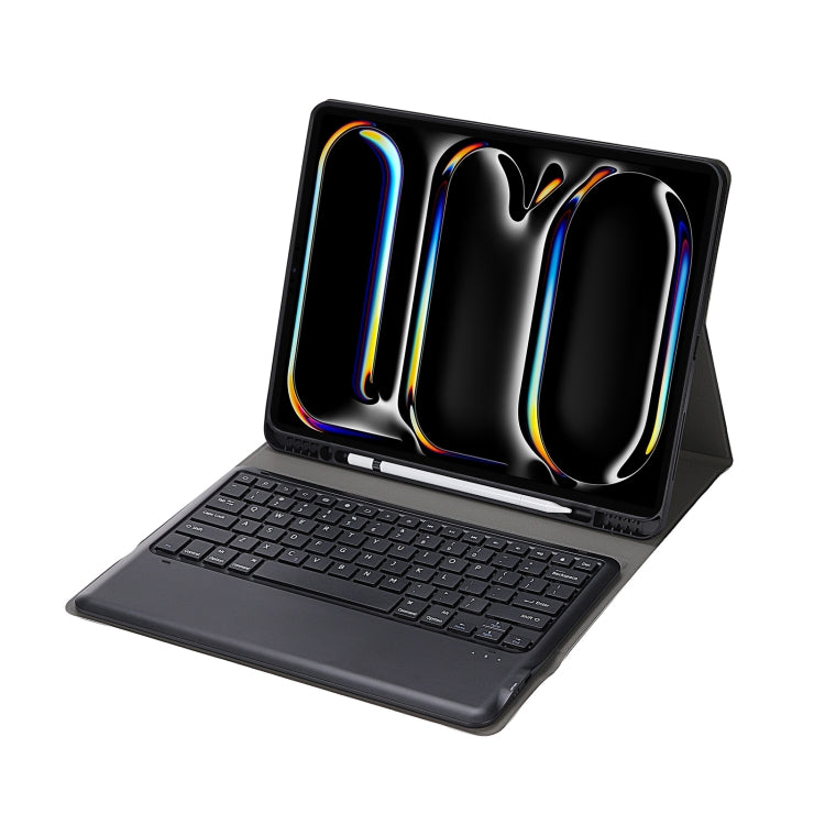 For iPad Pro 13 2024 A13B Detachable Ultra-Thin Bluetooth Keyboard Leather Tablet Case with Pen Slot(Dark Blue) - For iPad Pro by PMC TechLife | Online Shopping South Africa | PMC TechLife | Buy Now Pay Later Mobicred