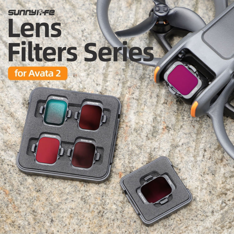 For DJI Avata 2 Sunnylife Camera Lens Filter, Filter:6 in 1 MCUV ND8/16/32/64/128 - Lens Filter by Sunnylife | Online Shopping South Africa | PMC TechLife | Buy Now Pay Later Mobicred