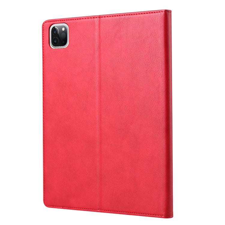 For iPad Pro 13 2024 Knead Skin Texture Horizontal Flip Leather Smart Tablet Case(Red) - iPad Pro 13 2024 Cases by PMC Jewellery | Online Shopping South Africa | PMC Jewellery | Buy Now Pay Later Mobicred