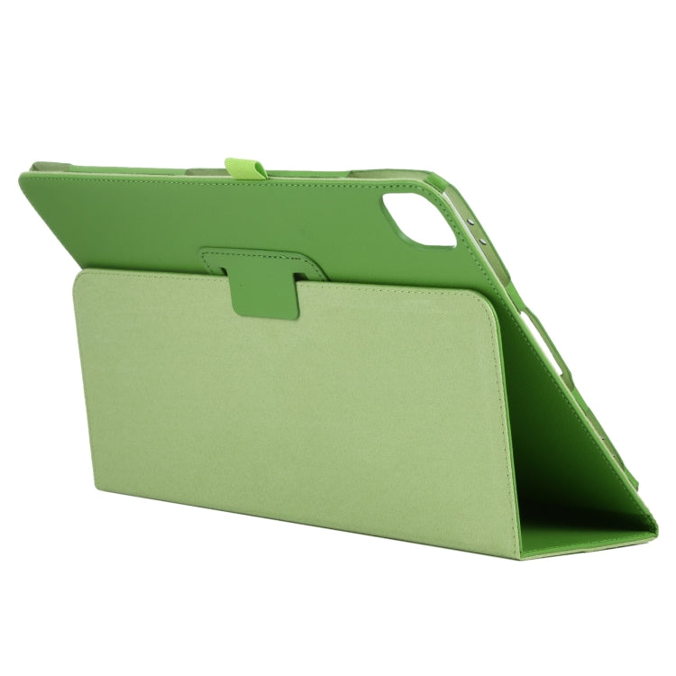 For iPad Pro 13 2024 Litchi Texture Solid Color Leather Tablet Case(Green) - iPad Pro 13 2024 Cases by PMC Jewellery | Online Shopping South Africa | PMC Jewellery | Buy Now Pay Later Mobicred