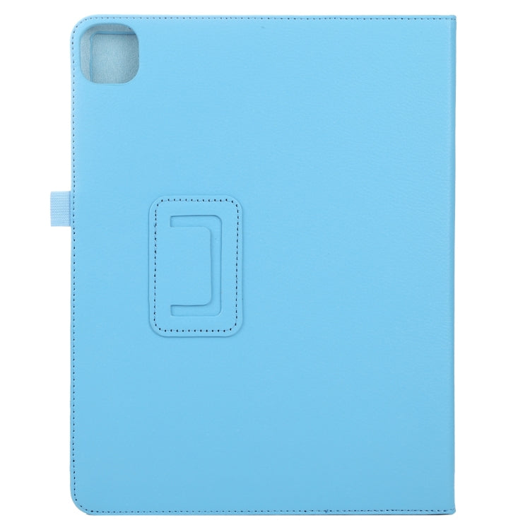 For iPad Pro 13 2024 Litchi Texture Solid Color Leather Tablet Case(Sky Blue) - iPad Pro 13 2024 Cases by PMC Jewellery | Online Shopping South Africa | PMC Jewellery | Buy Now Pay Later Mobicred