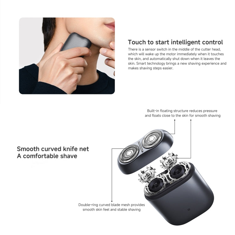 Xiaomi Mijia Electric Shaver S200(Grey) - free shipping - PMC TechLife - Order now!