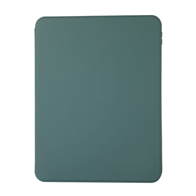 For iPad Pro 11 2024 2 in 1 Acrylic Split Rotating Leather Tablet Case(Pine Needle Green) - iPad Pro 11 2024 Cases by PMC Jewellery | Online Shopping South Africa | PMC Jewellery | Buy Now Pay Later Mobicred