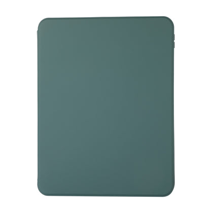 For iPad Pro 11 2024 2 in 1 Acrylic Split Rotating Leather Tablet Case(Pine Needle Green) - iPad Pro 11 2024 Cases by PMC Jewellery | Online Shopping South Africa | PMC Jewellery | Buy Now Pay Later Mobicred