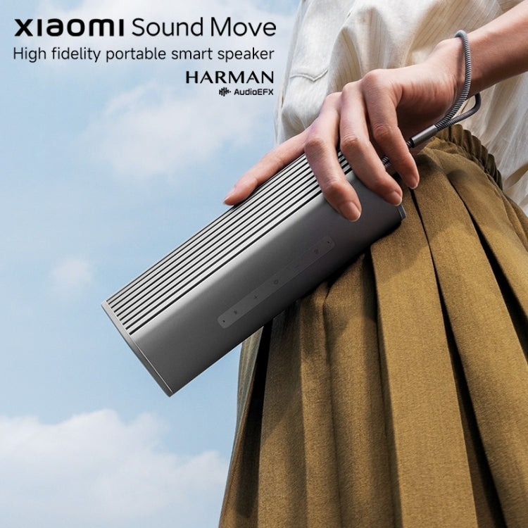 Xiaomi Sound Move Portable Bluetooth Speaker, US Plug(Silver Grey) - Desktop Speaker by Xiaomi | Online Shopping South Africa | PMC Jewellery | Buy Now Pay Later Mobicred