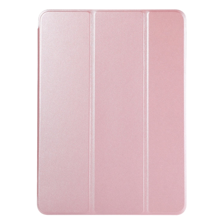 For iPad Pro 13 2024 Double-sided Clip Non-buckle Magnetic PU Smart Tablet Case(Rose Gold) - iPad Air 13 2024 Cases by PMC Jewellery | Online Shopping South Africa | PMC Jewellery | Buy Now Pay Later Mobicred