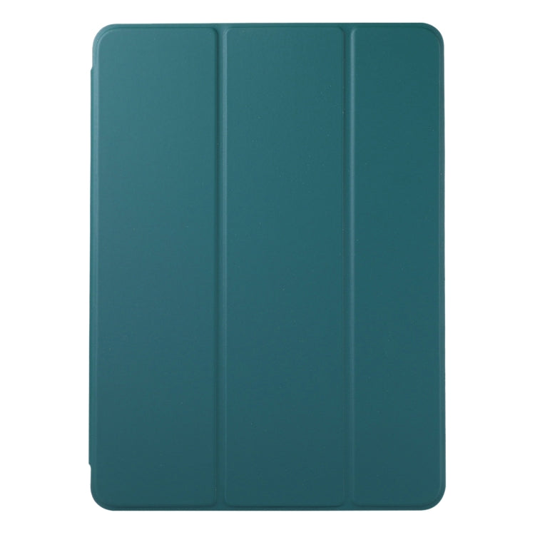 For iPad Pro 13 2024 Double-sided Clip Non-buckle Magnetic PU Smart Tablet Case(Dark Green) - iPad Air 13 2024 Cases by PMC Jewellery | Online Shopping South Africa | PMC Jewellery | Buy Now Pay Later Mobicred