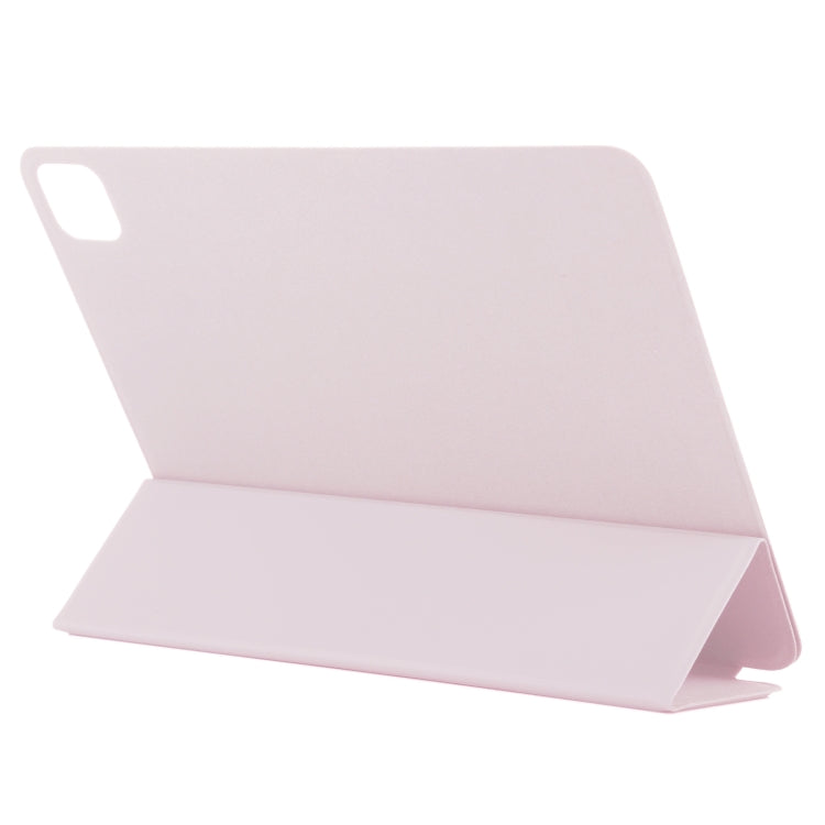 For iPad Pro 11 2024 Double-sided Clip Non-buckle Magnetic PU Smart Tablet Case(Pink) - iPad Pro 11 2024 Cases by PMC Jewellery | Online Shopping South Africa | PMC Jewellery | Buy Now Pay Later Mobicred