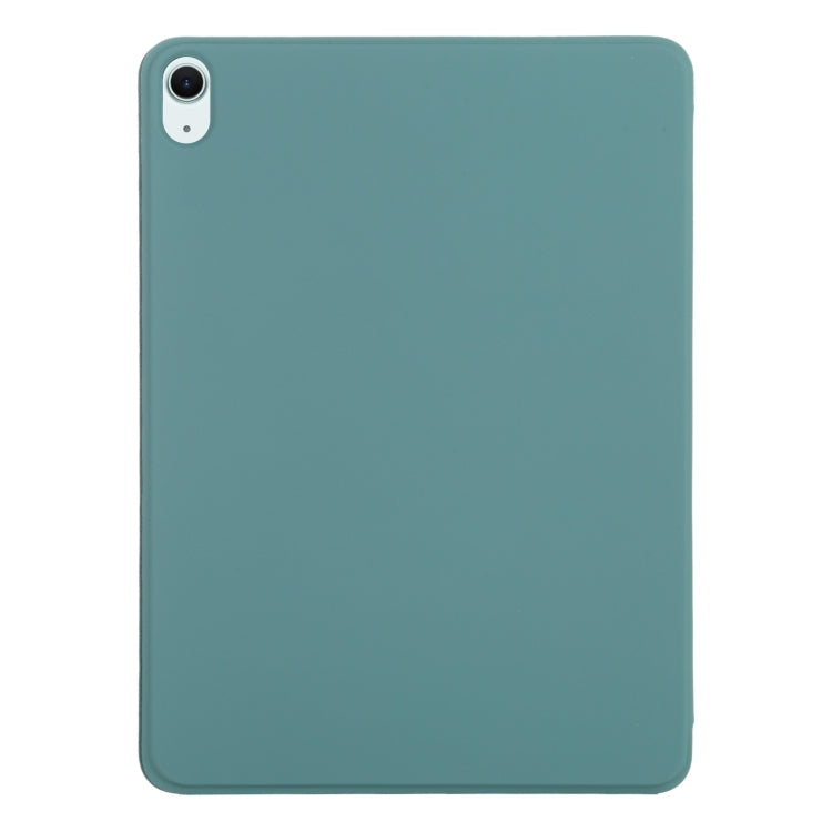 For iPad Air 11 2024 Double-sided Clip Non-buckle Magnetic PU Smart Tablet Case(Green) - iPad Air 11 2024 Cases by PMC Jewellery | Online Shopping South Africa | PMC Jewellery | Buy Now Pay Later Mobicred