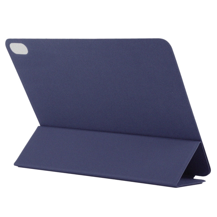 For iPad Air 11 2024 Double-sided Clip Non-buckle Magnetic PU Smart Tablet Case(Dark Blue) - iPad Air 11 2024 Cases by PMC Jewellery | Online Shopping South Africa | PMC Jewellery | Buy Now Pay Later Mobicred