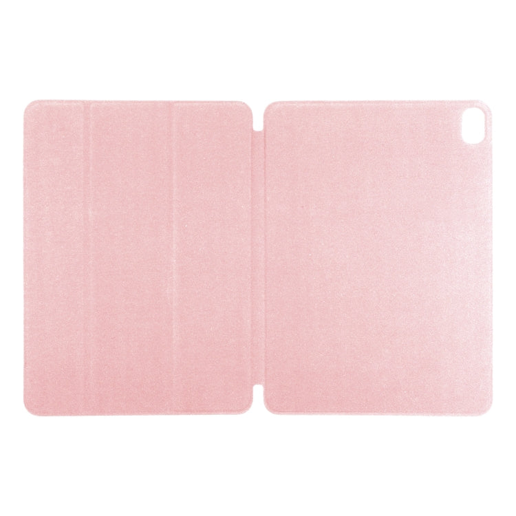 For iPad Air 11 2024 Double-sided Clip Non-buckle Magnetic PU Smart Tablet Case(Rose Gold) - iPad Air 11 2024 Cases by PMC Jewellery | Online Shopping South Africa | PMC Jewellery | Buy Now Pay Later Mobicred