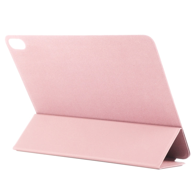 For iPad Air 11 2024 Double-sided Clip Non-buckle Magnetic PU Smart Tablet Case(Rose Gold) - iPad Air 11 2024 Cases by PMC Jewellery | Online Shopping South Africa | PMC Jewellery | Buy Now Pay Later Mobicred