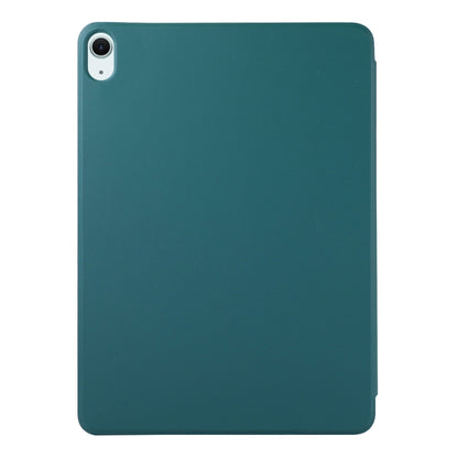 For iPad Air 11 2024 Double-sided Clip Non-buckle Magnetic PU Smart Tablet Case(Dark Green) - iPad Air 11 2024 Cases by PMC Jewellery | Online Shopping South Africa | PMC Jewellery | Buy Now Pay Later Mobicred