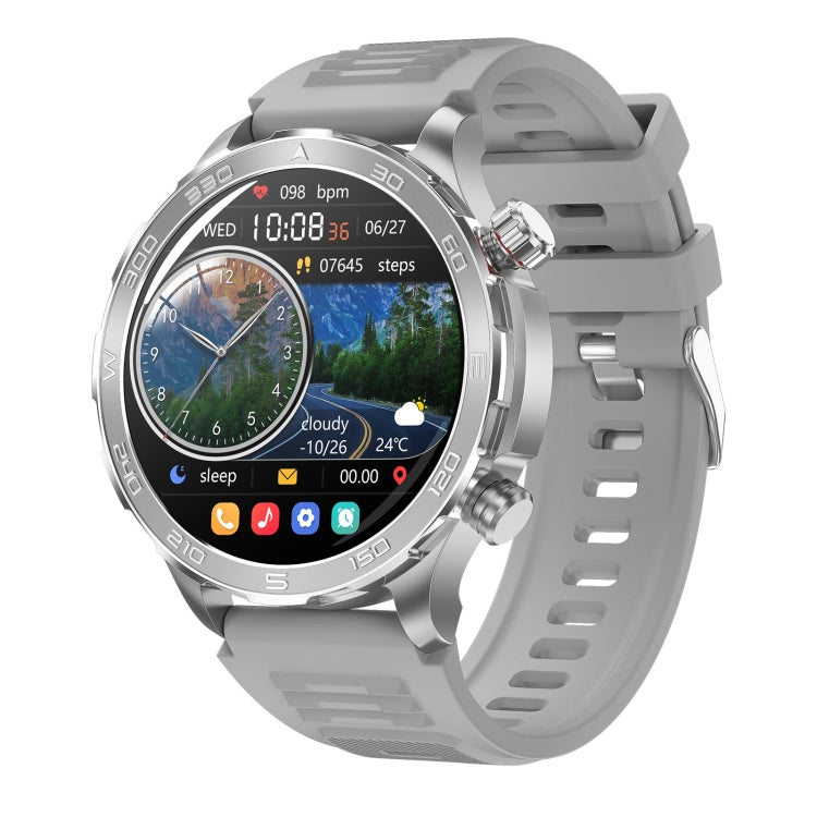 DK67 1.53 inch IP67 BT 5.0 Fitness Sport Smart Watch, Support Bluetooth Call / Sleep / Blood Oxygen / Heart Rate / Blood Pressure Health Monitor(Silver) - Smart Watches by PMC TechLife | Online Shopping South Africa | PMC TechLife | Buy Now Pay Later Mobicred